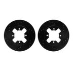 Dynamic Friction 8002-67030 Disc Brake Rotor Set - Front - view 1