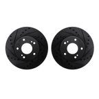 Dynamite Friction 8002-67031 Disc Brake Rotor Set - Front - view 1