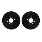 Dynamic Friction 8002-67062 Disc Brake Rotor Set - Front - view 1