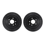 Dynamite Friction 8002-68012 Disc Brake Rotor Set - Rear - view 1