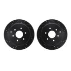 Dynamite Friction 8002-68019 Disc Brake Rotor Set - Rear - view 1