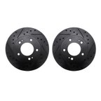 Dynamic Friction 8002-72001 Disc Brake Rotor Set - Front - view 1