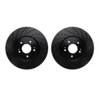Dynamic Friction 8002-72029 Disc Brake Rotor Set - Front - view 1