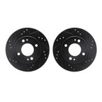 Dynamite Friction 8002-72034 Disc Brake Rotor Set - Front - view 1