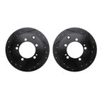 Dynamite Friction 8002-72044 Disc Brake Rotor Set - Rear - view 1