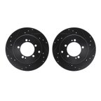 Dynamite Friction 8002-72048 Disc Brake Rotor Set - Rear - view 1