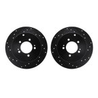 Dynamite Friction 8002-72064 Disc Brake Rotor Set - Rear - view 1