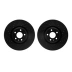 Dynamite Friction 8002-73028 Disc Brake Rotor Set - Front - view 1