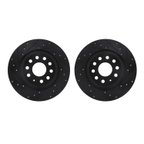 Dynamite Friction 8002-73063 Disc Brake Rotor Set - Rear - view 1