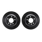 Dynamite Friction 8002-74046 Disc Brake Rotor Set - Rear - view 1