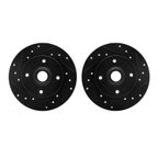 Dynamite Friction 8002-74048 Disc Brake Rotor Set - Rear - view 1