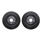 Dynamite Friction 8002-75001 Disc Brake Rotor Set - Front - view 1