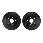 Dynamite Friction 8002-75004 Disc Brake Rotor Set - Front - view 1