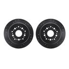 Dynamite Friction 8002-75036 Disc Brake Rotor Set - Rear - view 1