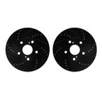 Dynamite Friction 8002-76007 Disc Brake Rotor Set - Front - view 1