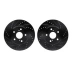 Dynamite Friction 8002-76008 Disc Brake Rotor Set - Front - view 1