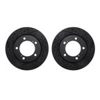Dynamite Friction 8002-76017 Disc Brake Rotor Set - Front - view 1