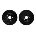 Dynamite Friction 8002-76019 Disc Brake Rotor Set - Front - view 1