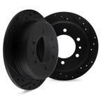 Dynamite Friction 8002-76024 Disc Brake Rotor Set - Front - view 2
