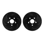 Dynamite Friction 8002-76045 Disc Brake Rotor Set - Front - view 1