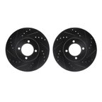 Dynamite Friction 8002-76050 Disc Brake Rotor Set - Front - view 1