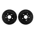 Dynamite Friction 8002-76107 Disc Brake Rotor Set - Rear - view 1
