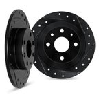 Dynamite Friction 8002-76141 Disc Brake Rotor Set - Rear - view 2