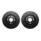 Dynamite Friction 8002-80000 Disc Brake Rotor Set - Front - view 1