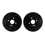 Dynamite Friction 8002-80043 Disc Brake Rotor Set - Front - view 1