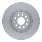 Dynamic Friction 810-74034L Disc Brake Rotor - Front Left - view 1