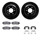 Dynamite Friction 8212-48134 Disc Brake Kit - Rear - view 1
