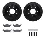 Dynamite Friction 8212-99188 Disc Brake Kit - Rear - view 1