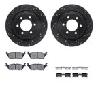 Dynamite Friction 8212-99244 Disc Brake Kit - Rear - view 1