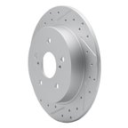 Dynamic Friction 830-01005L Disc Brake Rotor - Rear Left - view 2