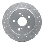 Dynamic Friction 830-01005L Disc Brake Rotor - Rear Left - view 1