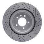 Dynamic Friction 830-11026L Disc Brake Rotor - Rear Left - view 5