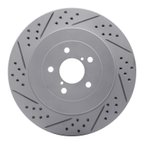 Dynamite Friction 830-13015L Disc Brake Rotor - Rear Left - view 1
