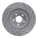 Dynamite Friction 830-13033L Disc Brake Rotor - Front Left - view 5