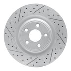 Dynamite Friction 830-20028L Disc Brake Rotor - Rear Left - view 1