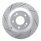 Dynamite Friction 830-21029L Disc Brake Rotor - Rear Left - view 1