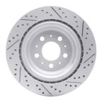 Dynamic Friction 830-26003L Disc Brake Rotor - Rear Left - view 5