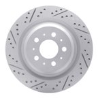 Dynamic Friction 830-26003L Disc Brake Rotor - Rear Left - view 1