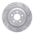 Dynamic Friction 830-26003R Disc Brake Rotor - Rear Right - view 1