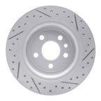 Dynamic Friction 830-27060L Disc Brake Rotor - Rear Left - view 5