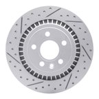 Dynamic Friction 830-27060L Disc Brake Rotor - Rear Left - view 1