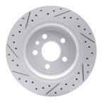 Dynamic Friction 830-27060R Disc Brake Rotor - Rear Right - view 5