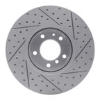Dynamic Friction 830-31029L Disc Brake Rotor - Front Left - view 5