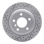 Dynamite Friction 830-31117L Disc Brake Rotor - Rear Left - view 1