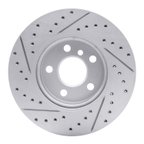 Dynamic Friction 830-32015R Disc Brake Rotor - Front Right - view 5