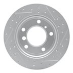 Dynamic Friction 830-40038L Disc Brake Rotor - Rear Left - view 5